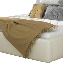 Doppelbetten|Kunstlederbetten*Pharao24 Doppelbettgestell Snowball