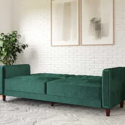 Einzelsofa|3 Sitzer Sofa*Pharao24 Doppelschlafsofa Annatto