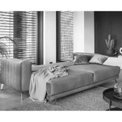 2 Sitzer Sofa*Pharao24 Doppelschlafsofa Vulcanos