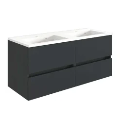 Waschbeckenunterschränke*Pharao24 Doppelwaschtisch Insolita