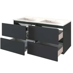 Waschbeckenunterschränke*Pharao24 Doppelwaschtisch Insolita