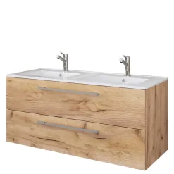 Waschbeckenunterschränke*Pharao24 Doppelwaschtisch Lasina