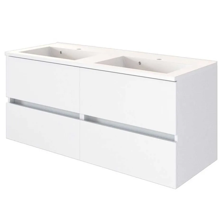 Pharao24 Doppelwaschtisch Varison> Waschbeckenunterschränke