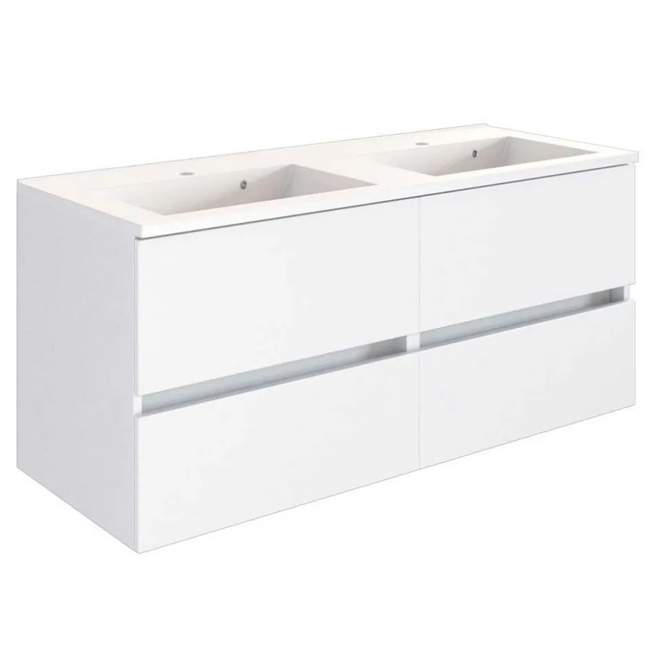 Pharao24 Doppelwaschtisch Varison> Waschbeckenunterschränke