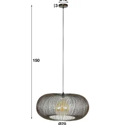 Pharao24 Draht Hängelampe Alberto><noscript><img width=