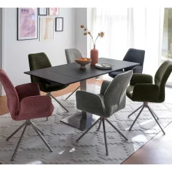 Pharao24 Drehbare Esstisch Stühle Lulzima><noscript><img width=