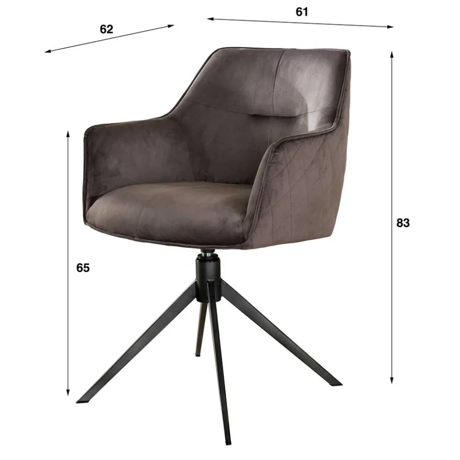 Pharao24 Drehbare Esstisch Stühle Medeos> Küchenstühle|Esszimmerstühle