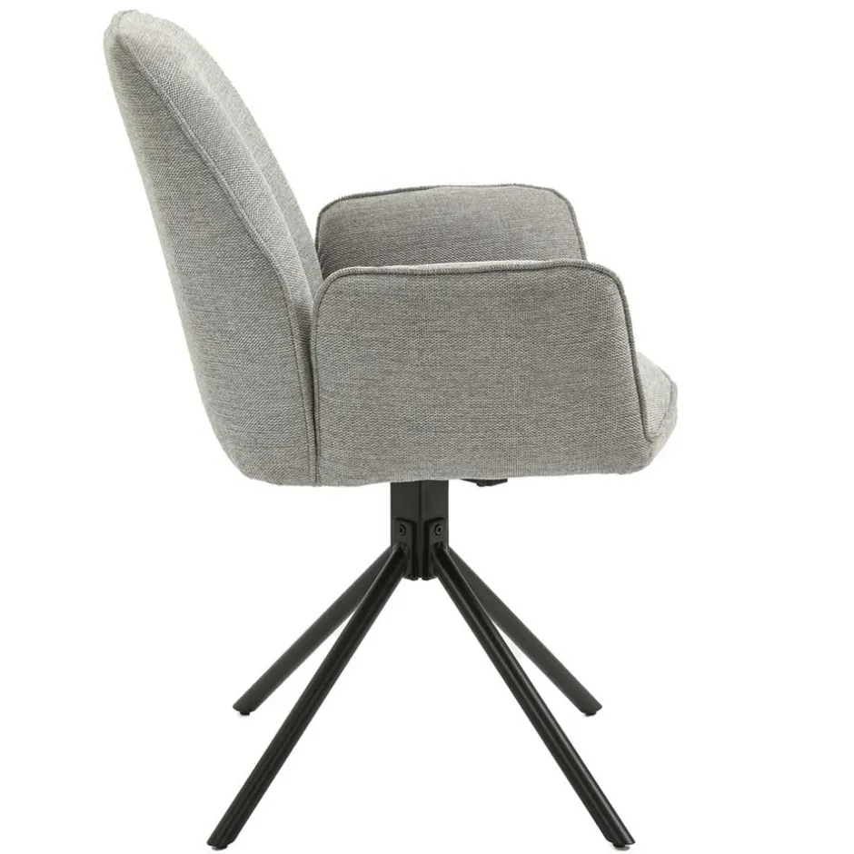 Pharao24 Drehbare Esstisch Stuehle Cadona> Armlehnstühle