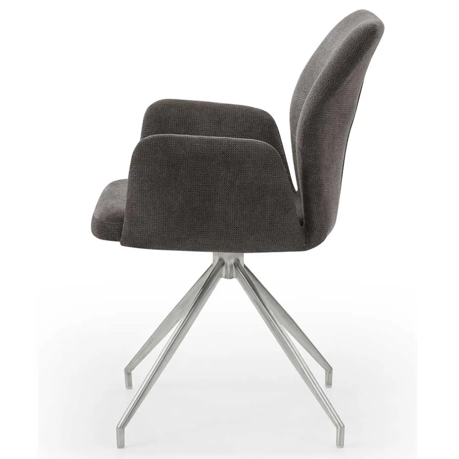 Pharao24 Drehbarer Esszimmerstuhl Gurtan> Küchenstühle|Esszimmerstühle