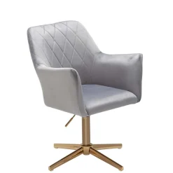 Bürostuhl*Pharao24 Drehstuhl mit Armlehnen Moranna