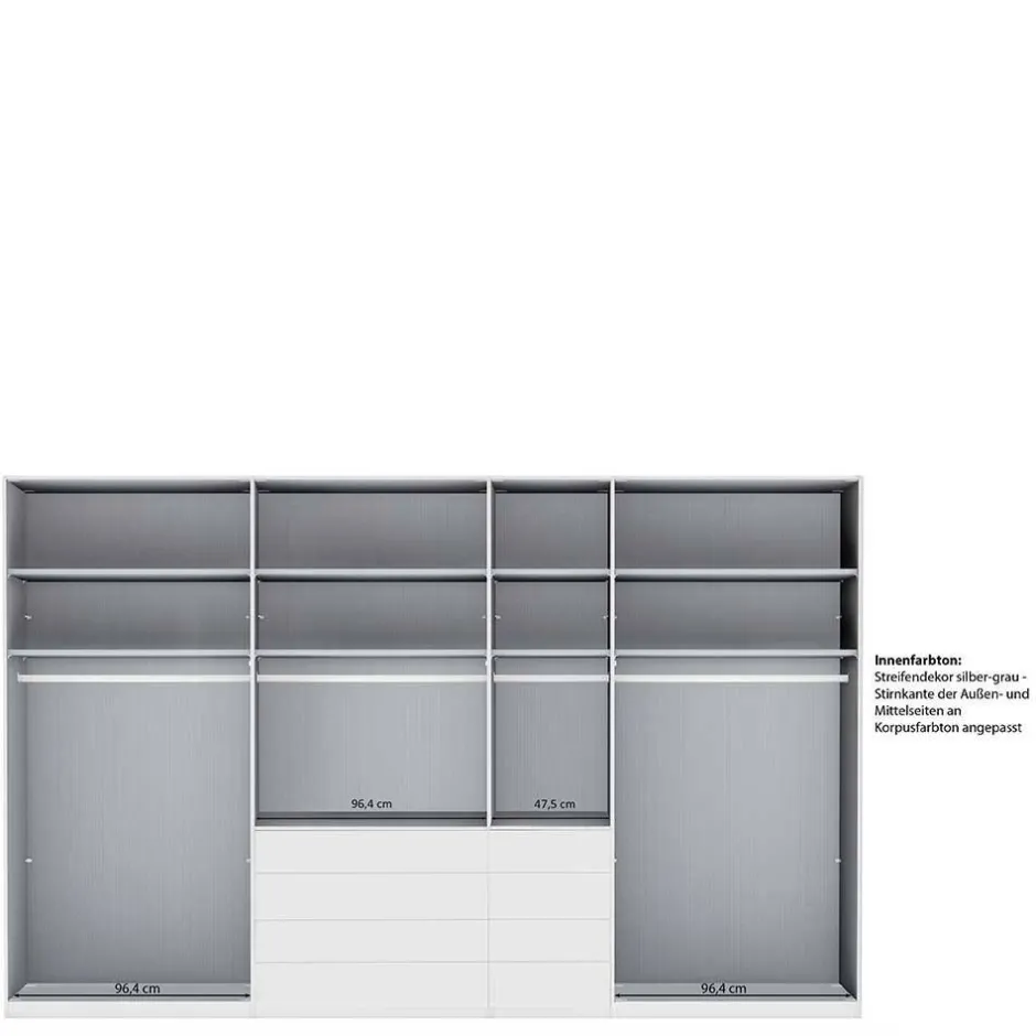 Pharao24 Drehtürenkleiderschrank Latina> Drehtürenschränke