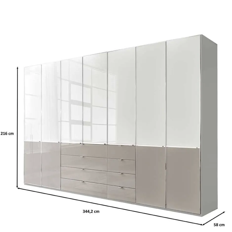 Pharao24 Drehtürenkleiderschrank Latina> Drehtürenschränke