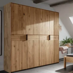 Pharao24 Drehtürenkleiderschrank massiv Snoba> Massivholz Kleiderschränke
