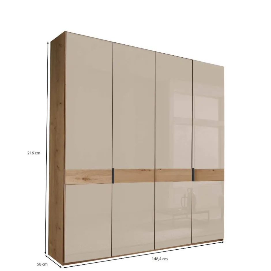 Pharao24 Drehtürenkleiderschrank Viramiru> Drehtürenschränke