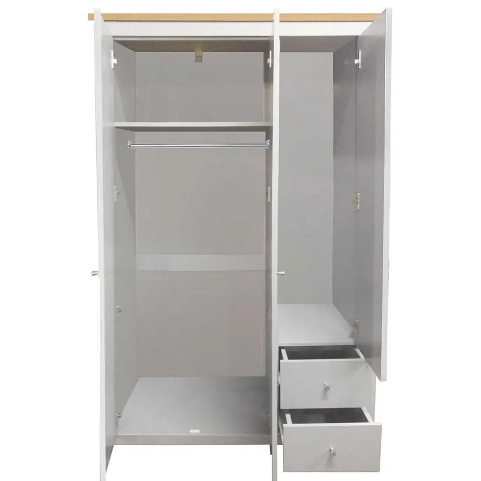 Kleiderschränke|Schlafzimmerschränke*Pharao24 Drehtürenkleiderschrank Vulima