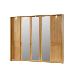 Pharao24 Drehtürenschrank Bordana> Massivholz Kleiderschränke|Massivholz Schränke