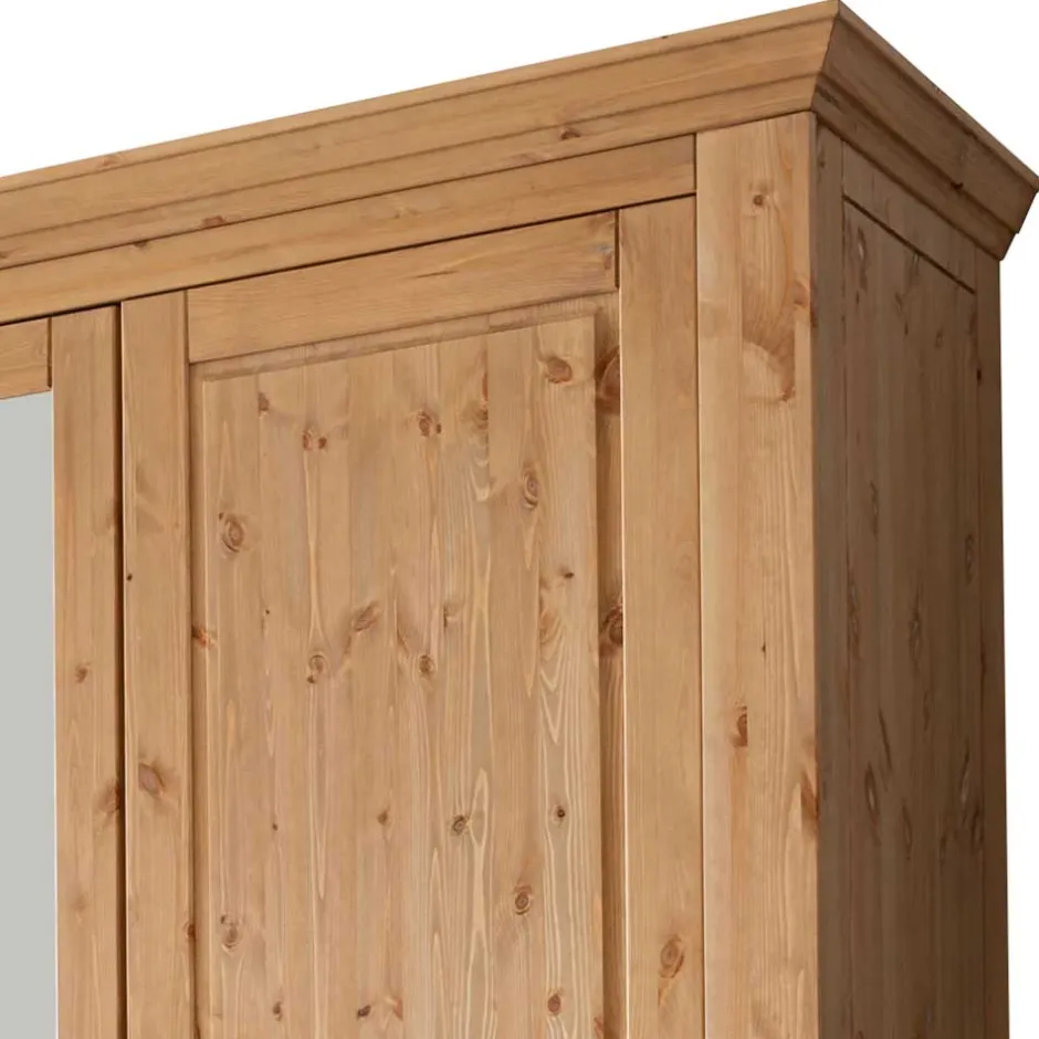 Pharao24 Drehtürenschrank Crondira> Massivholzmöbel|Drehtürenschränke