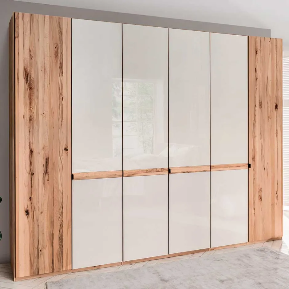 Pharao24 Drehtürenschrank Jassena> Drehtürenschränke|Massivholz Kleiderschränke