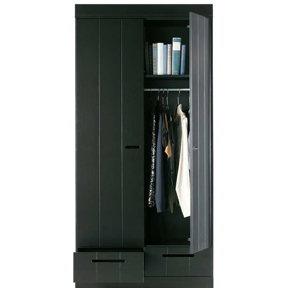 Drehtürenschränke|Massivholz Schränke*Pharao24 Drehtürenschrank Jelian