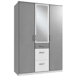 Jugendkleiderschrank|Drehtürenschränke*Pharao24 Drehtürenschrank mit Spiegel Lentina