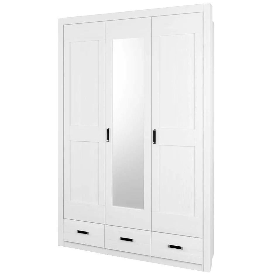 Pharao24 Drehtürenschrank Plajado> Drehtürenschränke|Massivholz Schränke