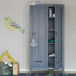 Pharao24 Drehtürschrank Nighty> Massivholz Schränke|Kleiderschränke