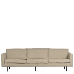 Wohnzimmercouch|3 Sitzer Sofa*Pharao24 Dreier Sofa Beige Catanias