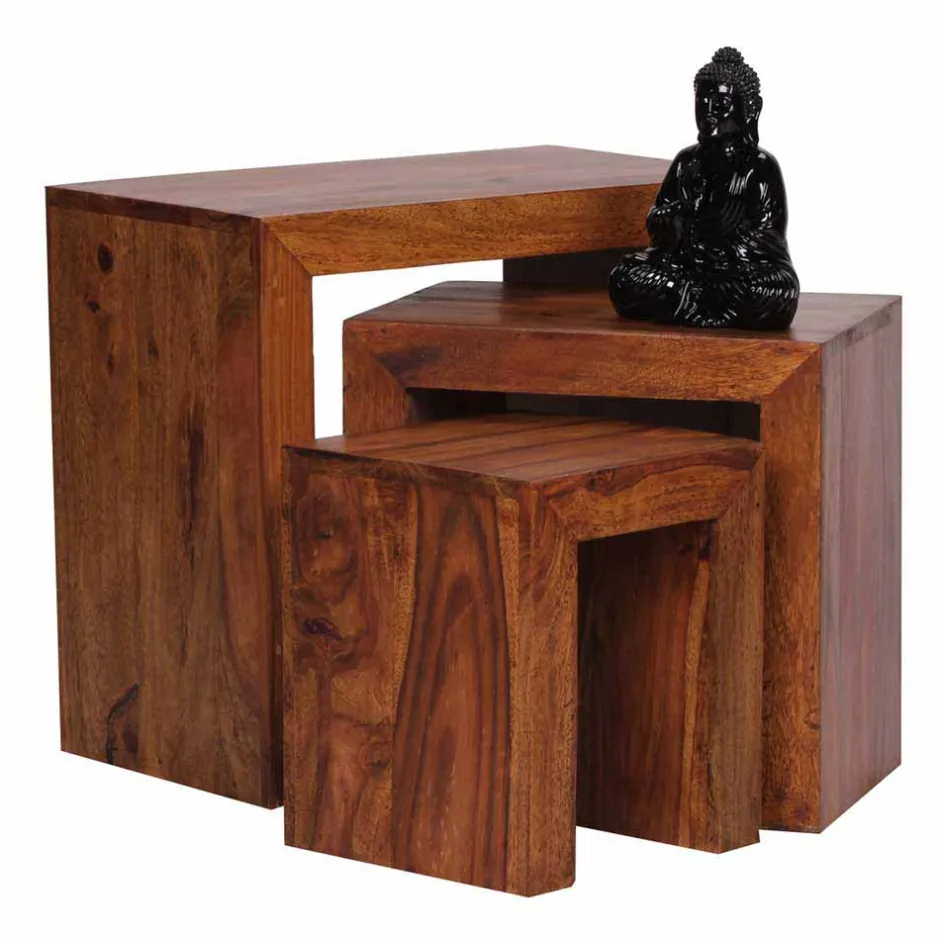 Beistelltische*Pharao24 Dreisatztisch Arendal