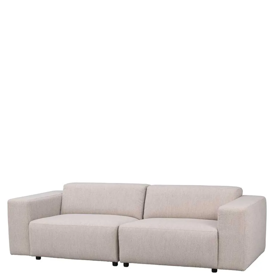 3 Sitzer Sofa*Pharao24 Dreisitzer Sofa Creme Mezzo