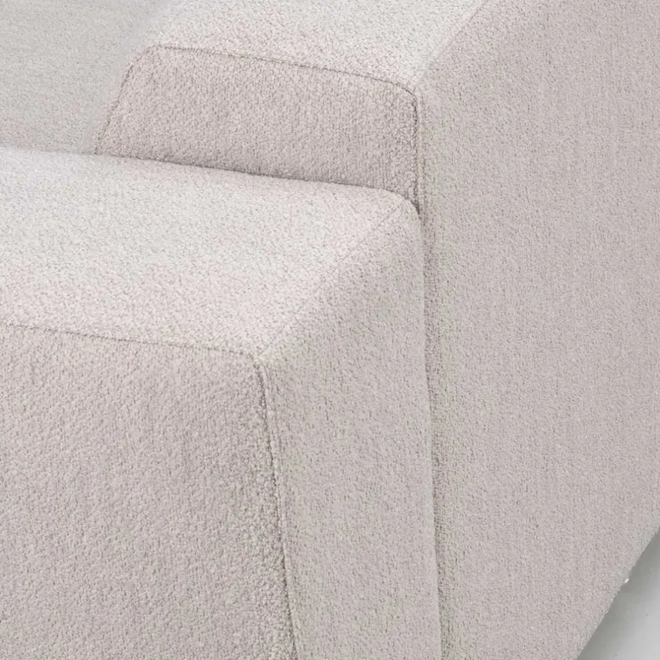 3 Sitzer Sofa*Pharao24 Dreisitzer Sofa Creme Mezzo