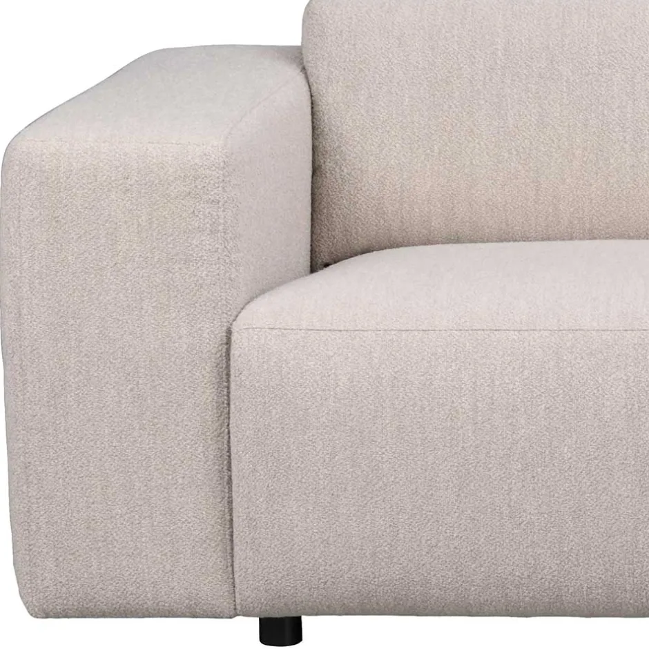 3 Sitzer Sofa*Pharao24 Dreisitzer Sofa Creme Mezzo