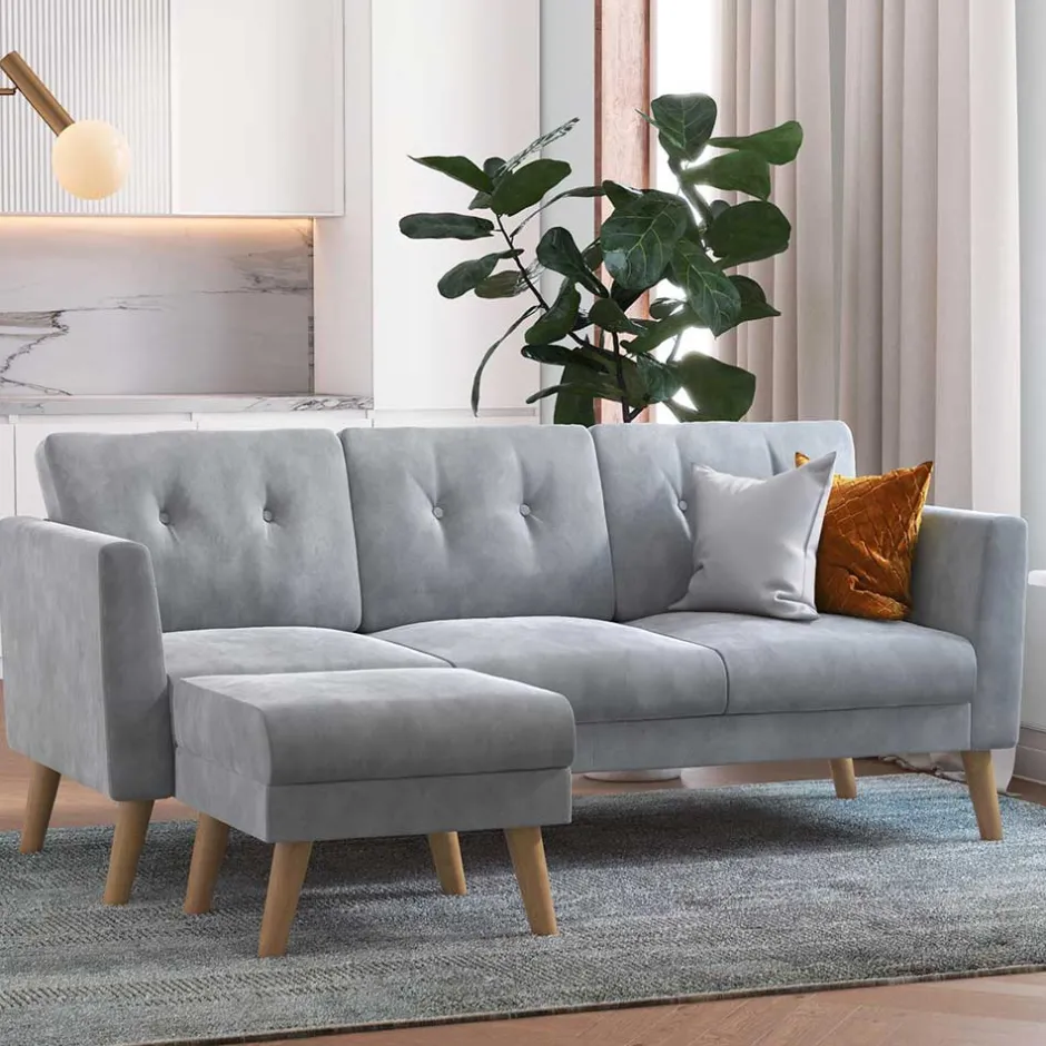 Polstermöbel|Wohnzimmercouch*Pharao24 Dreisitzer Sofa Duben