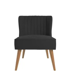 Wohnzimmer Sessel*Pharao24 Dunkelgrauer Sessel Sirenna