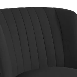 Wohnzimmer Sessel*Pharao24 Dunkelgrauer Sessel Sirenna