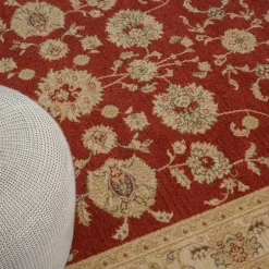 Pharao24 Dunkelroter Teppich Zimbu><noscript><img width=