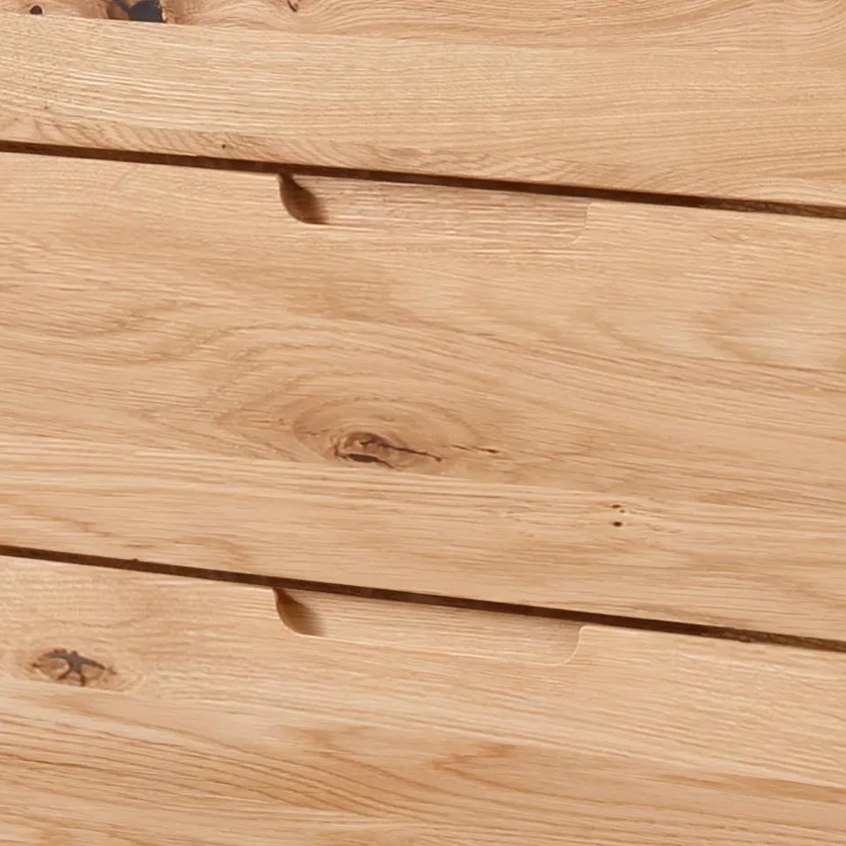 Massivholzmöbel|Küchenkommode*Pharao24 Echtholz Kommode Ovalius