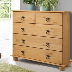 Pharao24 Echtholz Kommode Vabrellas> Küchenkommode|Wohnzimmerkommoden