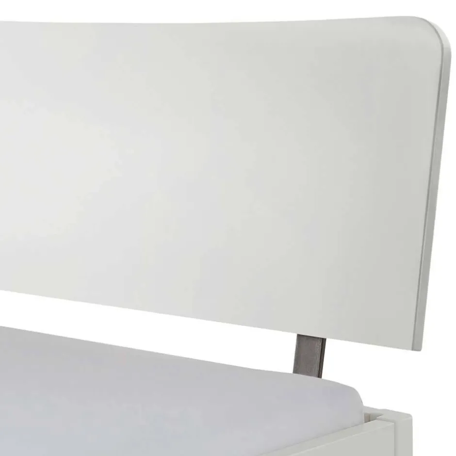 Jugendbetten*Pharao24 Echtholzbett Buche weiß Anni