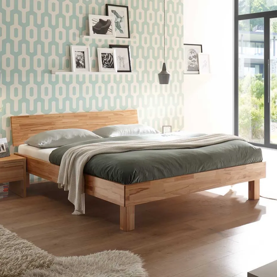 Einzelbetten|Doppelbetten*Pharao24 Echtholzbett Ozeanien