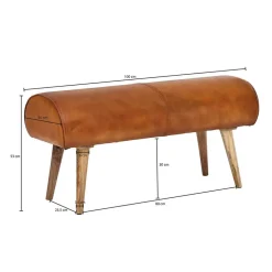 Pharao24 Echtleder Sitzbank Edgas><noscript><img width=