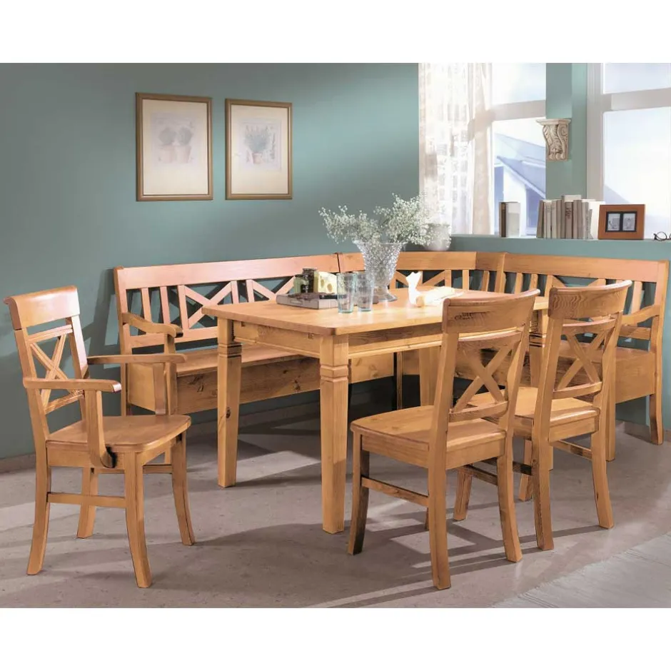 Sitzecke|Tischgruppen*Pharao24 Eckbankgruppe Devan