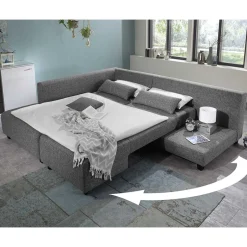Polstermöbel|Wohnlandschaften*Pharao24 Eckbettsofa Goa