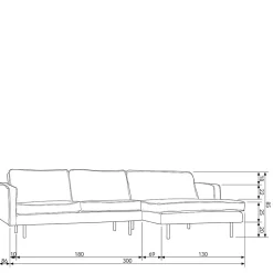 Polstermöbel|Wohnzimmercouch*Pharao24 Eckcouch Malinsa