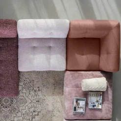 Einzelsofa|Modulsofas*Pharao24 Eckelement Modul Petrolina