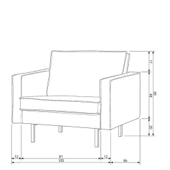 Pharao24 Eckiger Sessel Majero><noscript><img width=