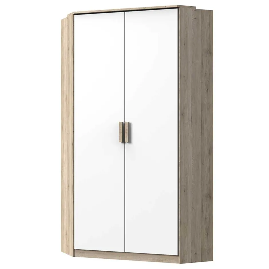 Jugendkleiderschrank*Pharao24 Eckkleiderschrank Nokadura