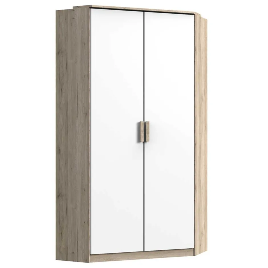 Jugendkleiderschrank*Pharao24 Eckkleiderschrank Nokadura