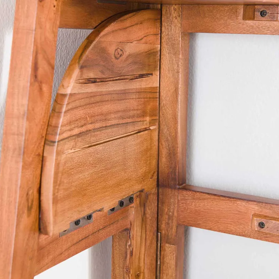 Massivholzmöbel|Wohnzimmerregale*Pharao24 Eckregal Flinu