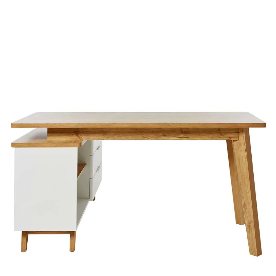 Computertische|Jugendschreibtische*Pharao24 Eckschreibtisch Hajelua