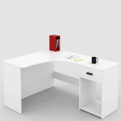 Schreibtische|Computertische*Pharao24 Eckschreibtisch Ongra